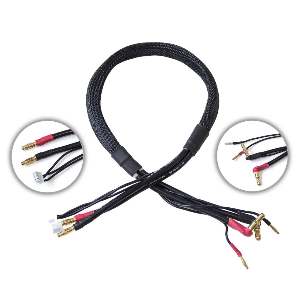 Reedy 1-2S 4mm/5mm Pro Charge Lead AE27233 Reedy 1-2S 4mm/5mm Pro Charge Lead AE27233