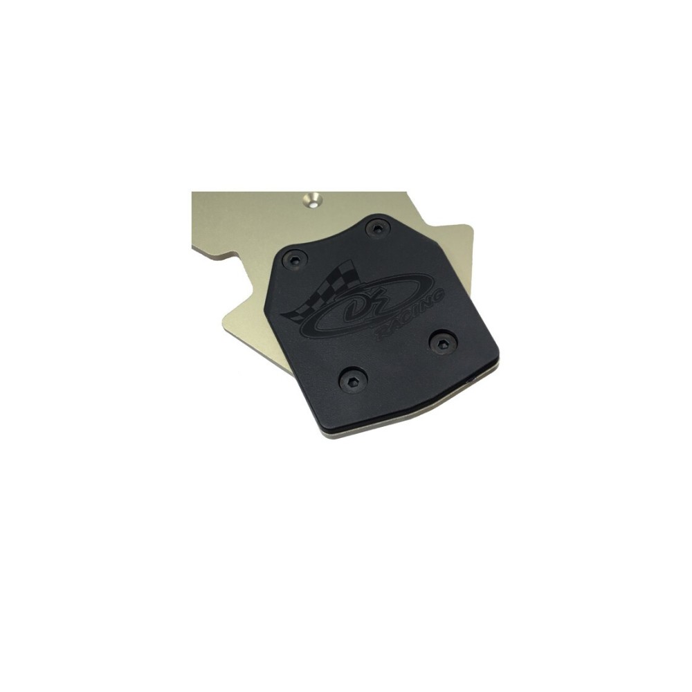 DE Racing XD Rear Skid Plates for TLR 8ight-X | 8ight-XE (3pcs) DER-119-L