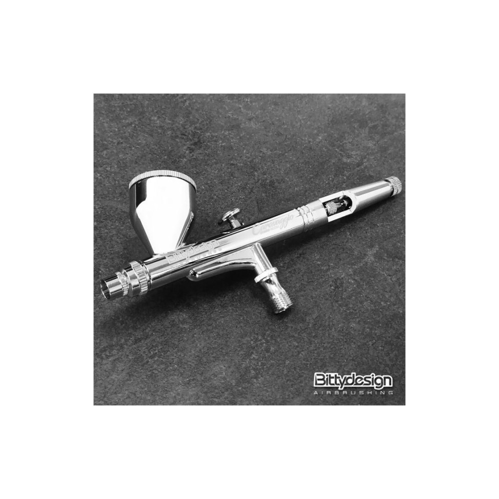 Bittydesign Caravaggio gravity-feed airbrush dual-action BDAIR-AX180H Bittydesign Caravaggio gravity-feed airbrush dual-action BDAIR-AX180H
