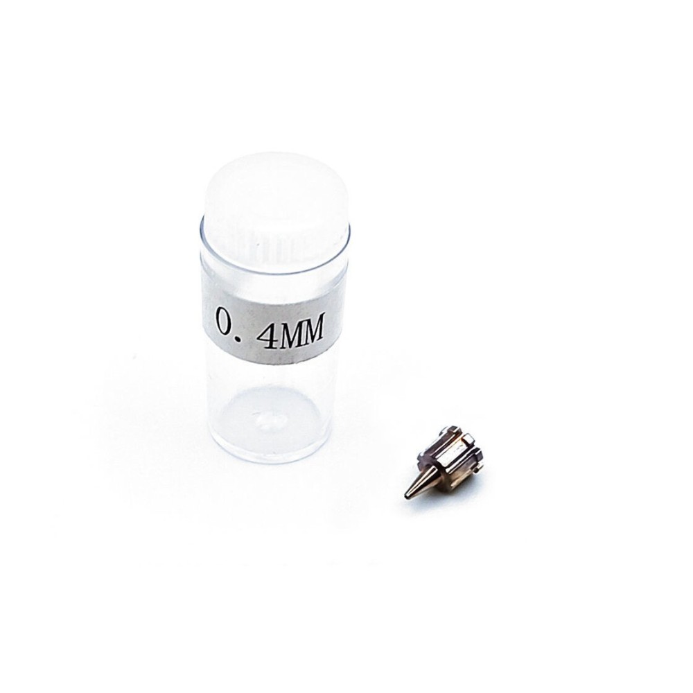 Bittydesign Hybrid Nozzle thread-less std. 0,4mm for Caravaggio gravity-feed airbrush dual-action AX180-003 Bittydesign Hybrid Nozzle thread-less std. 0,4mm for Caravaggio gravity-feed airbrush dual-action AX180-003
