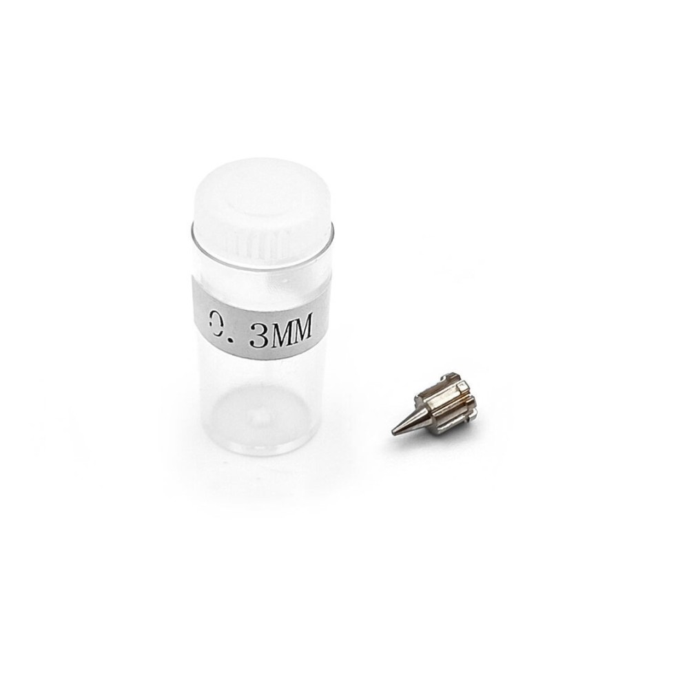 Bittydesign Hybrid Nozzle thread-less option 0,3mm for Caravaggio gravity-feed airbrush dual-action AX180-00303
