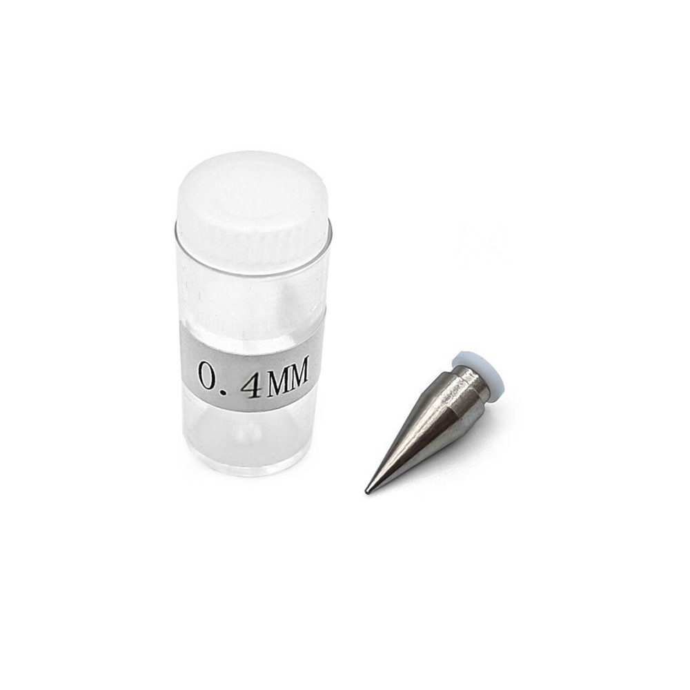 Bittydesign Cone Nozzle thread-free std. 0,4mm for Michelangelo bottle-feed airbrush dual-action 182S-004 Bittydesign Cone Nozzle thread-free std. 0,4mm for Michelangelo bottle-feed airbrush dual-action 182S-004
