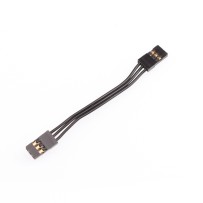 RUDDOG RX Connector Wire Black 60mm (JR Male to JR Male) RP-0470