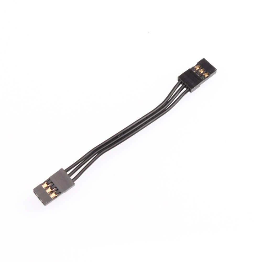 RUDDOG RX Connector Wire Black 60mm (JR Male to JR Male) RP-0470 RUDDOG RX Connector Wire Black 60mm (JR Male to JR Male) RP-0470