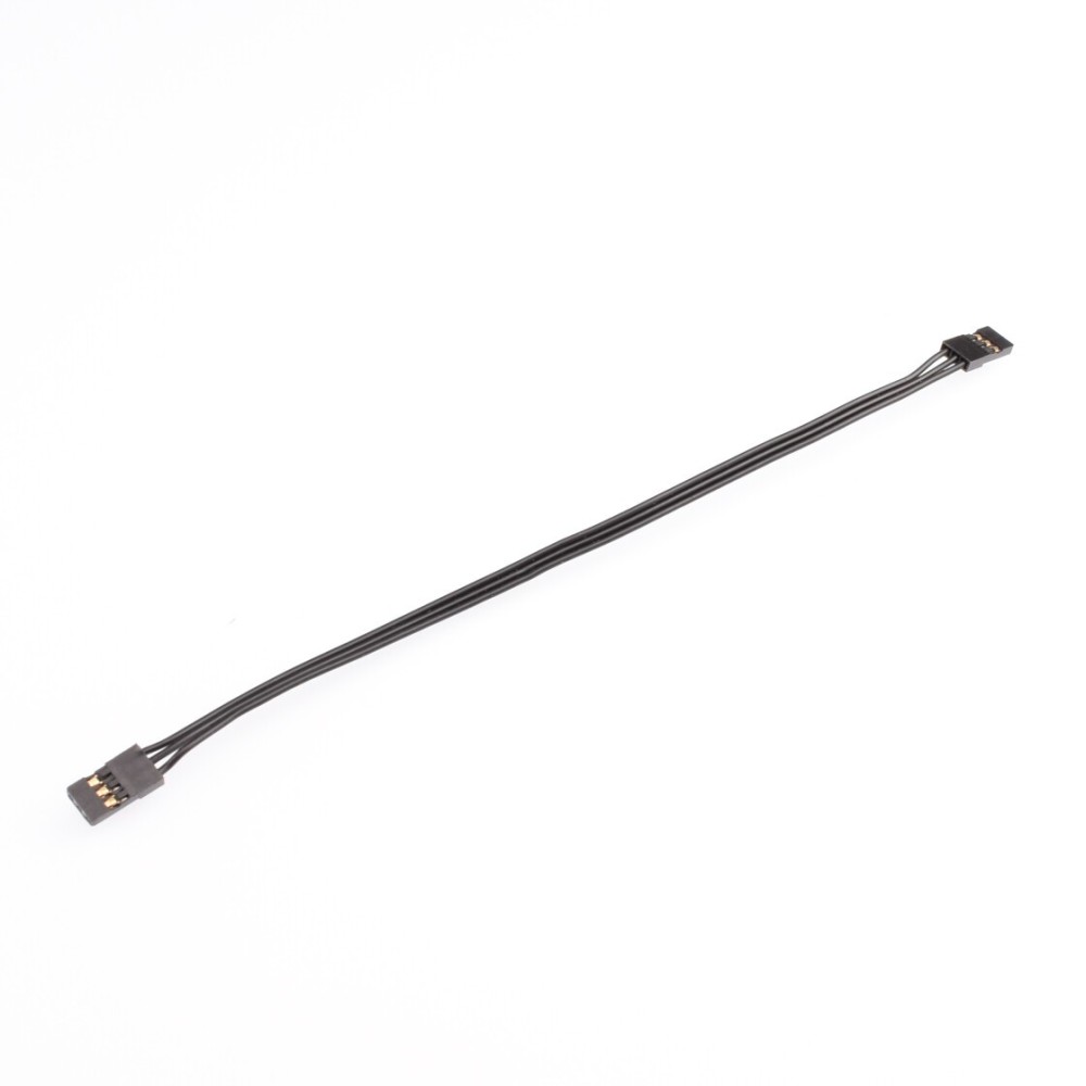 RUDDOG RX Connector Wire Black 180mm (JR Male to JR Male) RP-0474 RUDDOG RX Connector Wire Black 180mm (JR Male to JR Male) RP-0474