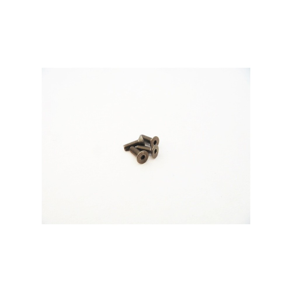 Hiro Seiko Titanium Hex Socket Flat Head Screw M2.5x8mm (4pcs) HS-48620 Hiro Seiko Titanium Hex Socket Flat Head Screw M2.5x8mm (4pcs) HS-48620