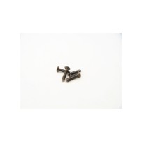 Hiro Seiko Titanium Hex Socket Flat Head Screw M2.5x10mm (4pcs) HS-48621