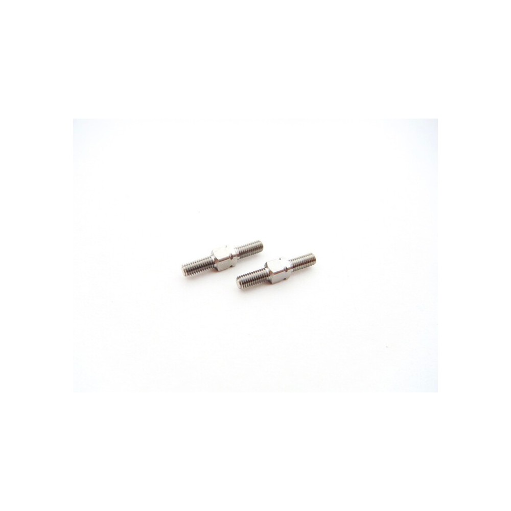Hiro Seiko Titanium Turnbuckle Set (3x20mm) HS-48628 Hiro Seiko Titanium Turnbuckle Set (3x20mm) HS-48628