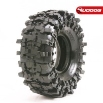 Sweep TRILUG Rock Crawler 1.9" tires Gold compound (Super Soft) W/ inserts 2pcs SR-TR19G