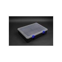 Koswork Tool Box 245x175x56mm (w/KOS32101B Parts Tray Black) KOS32112BK