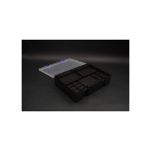 Koswork Tool Box 245x175x56mm (w/KOS32101B Parts Tray Black) KOS32112BK