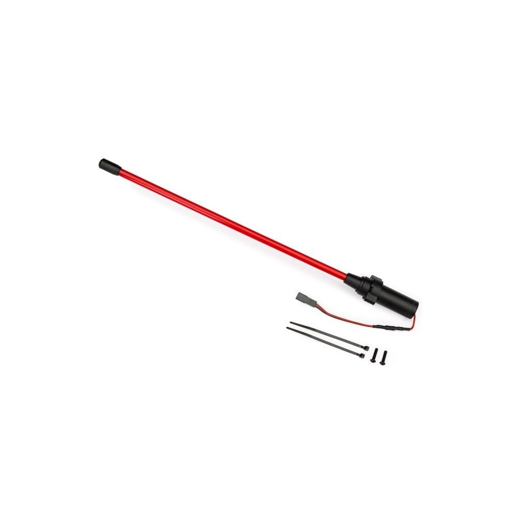 Antena LED Whip Traxxas roja (montada y lista para instalar) – TRX10992-RED Antena LED Whip Traxxas roja (montada y lista para instalar) – TRX10992-RED