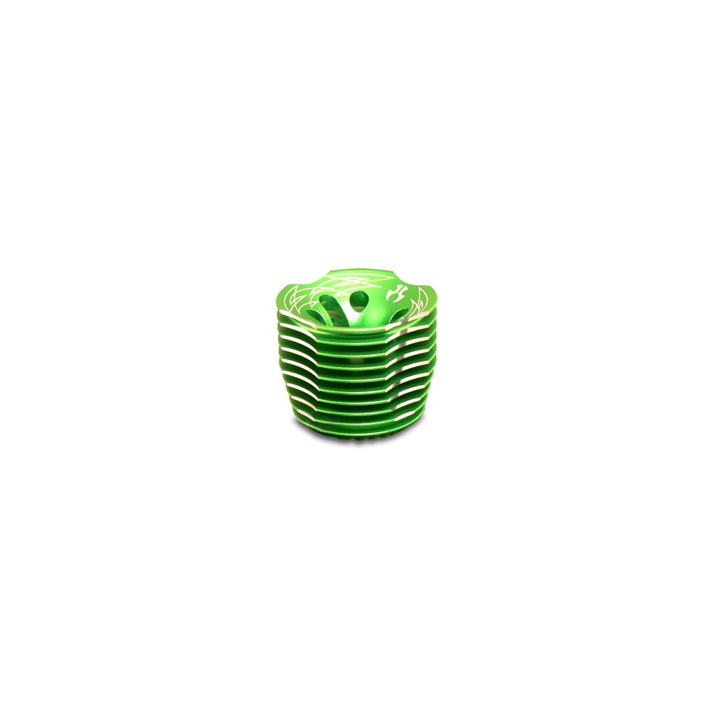 Cabeza disipadora Pro .28 verde Axial AX1094 Cabeza disipadora Pro .28 verde Axial AX1094