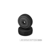 Ruedas Magma amarillas premontadas JConcepts 3395 negras