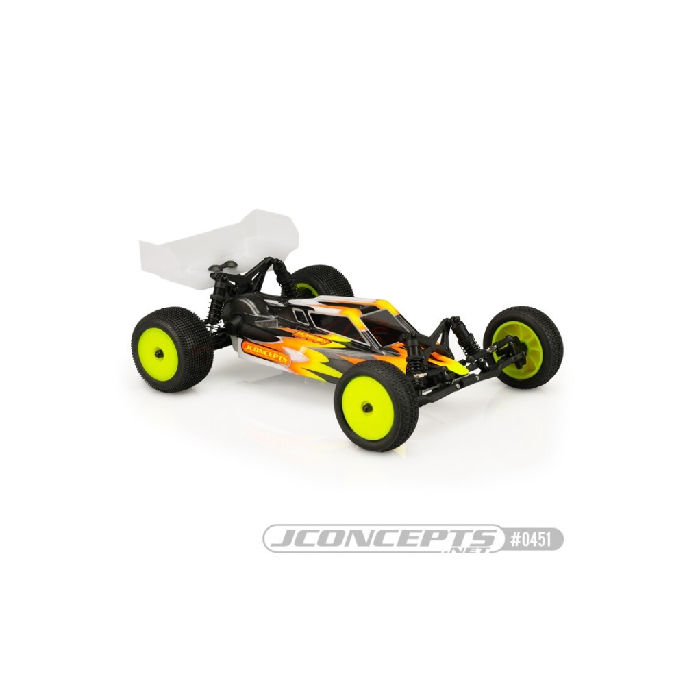 Carrocería S2 con alerón JConcepts para Losi Mini-B