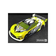 Bittydesign HYPER-200 Clear Body 1/10 TC 200mm nitro, Lightweight BDTC-200HYP