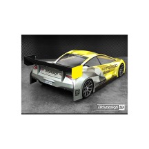 Bittydesign HYPER-200 Clear Body 1/10 TC 200mm nitro, Lightweight BDTC-200HYP