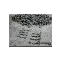 Bittydesign Body Clips Kit Big scale 1/5 - 1/7 - 1/8, 8pcs - Black BDBC-88BK