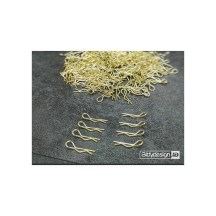 Bittydesign Body Clips Kit Big scale 1/5 - 1/7 - 1/8, 8pcs - Gold BDBC-88GO