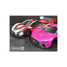 Bittydesign HYPER-GT8 1/8 GT clear body 325mm (LW | 1.0mm) BDGT8-HYP