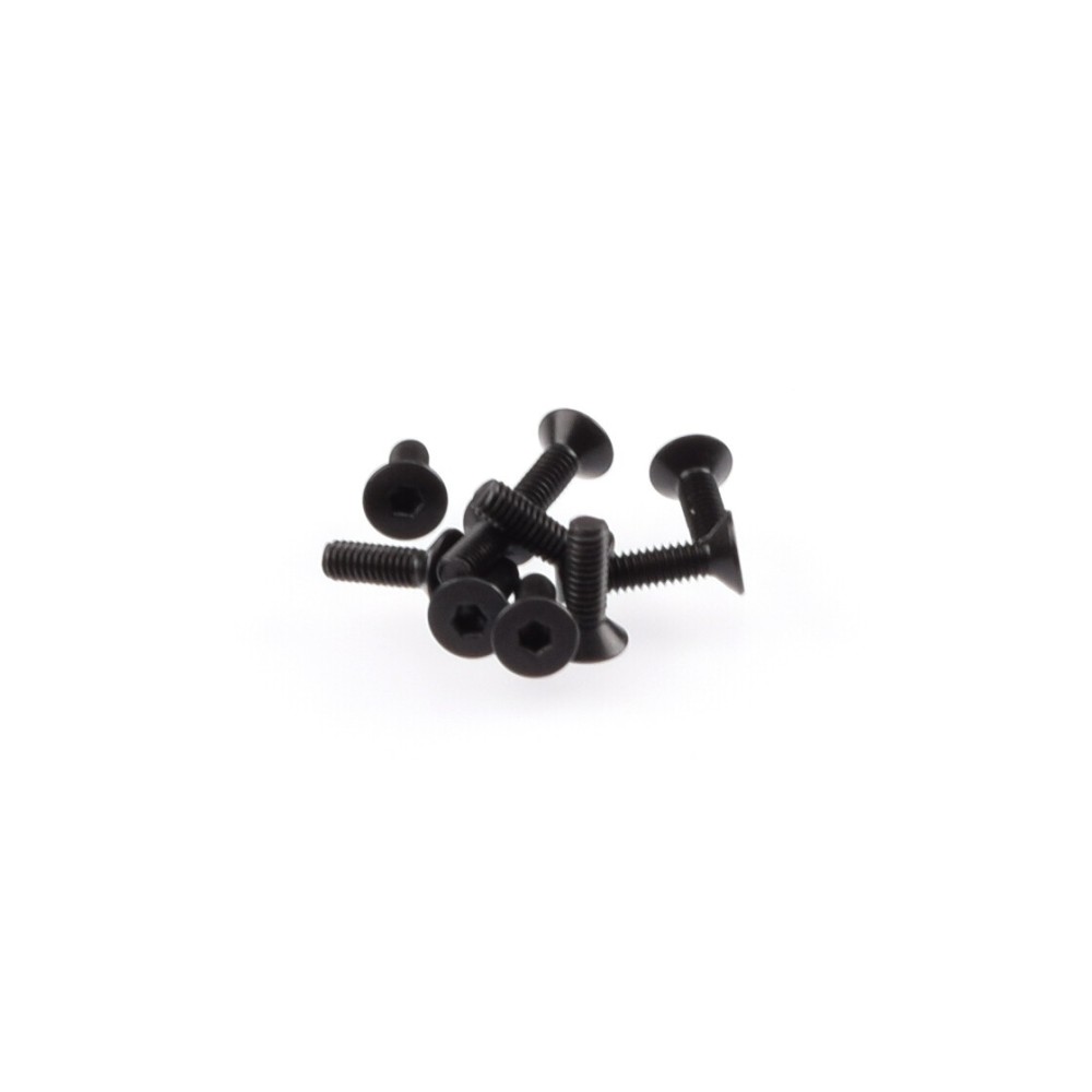 RUDDOG M2.5x8mm Flat Head Screws (10pcs) RP-0533 RUDDOG M2.5x8mm Flat Head Screws (10pcs) RP-0533