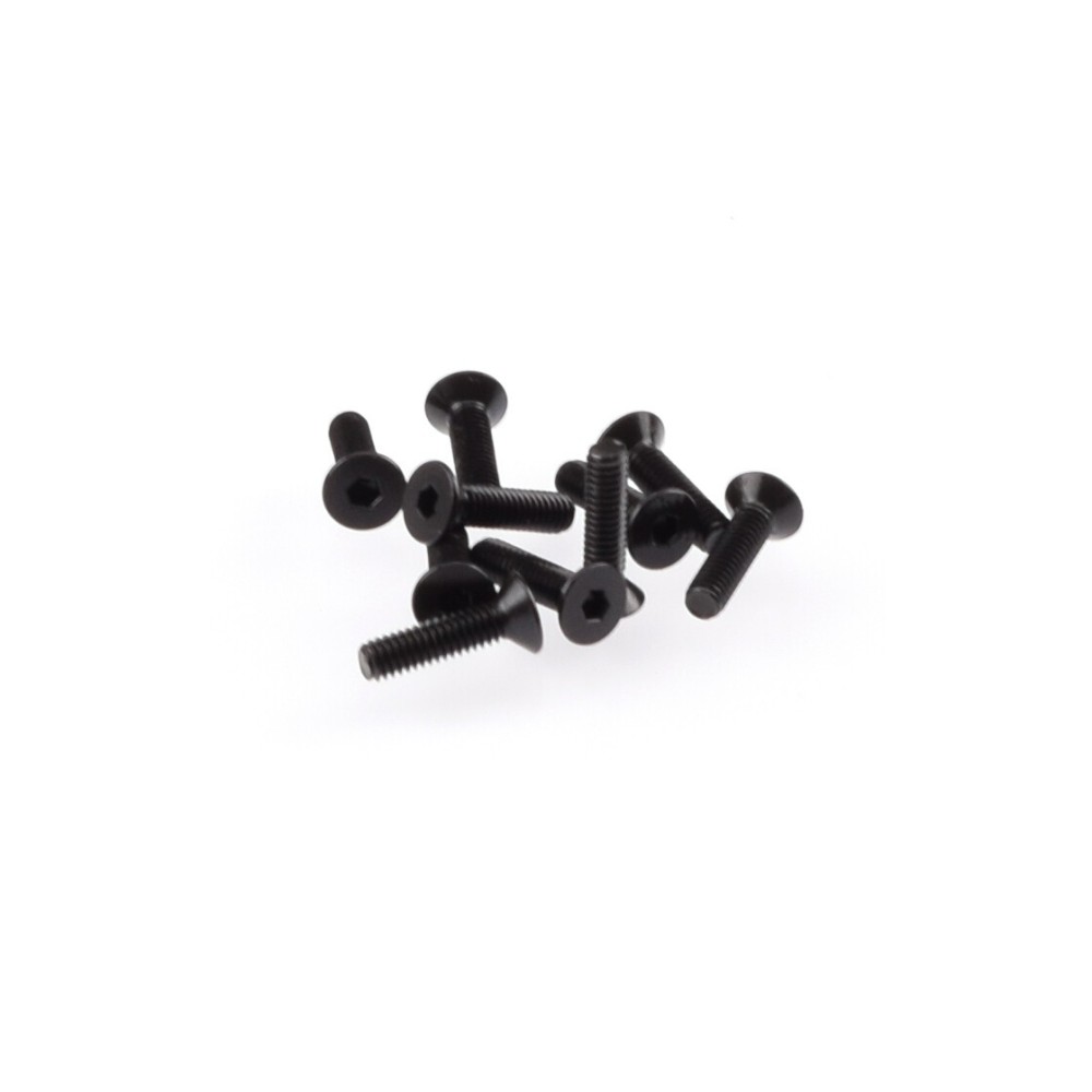 RUDDOG M2.5x10mm Flat Head Screws (10pcs) RP-0534 RUDDOG M2.5x10mm Flat Head Screws (10pcs) RP-0534