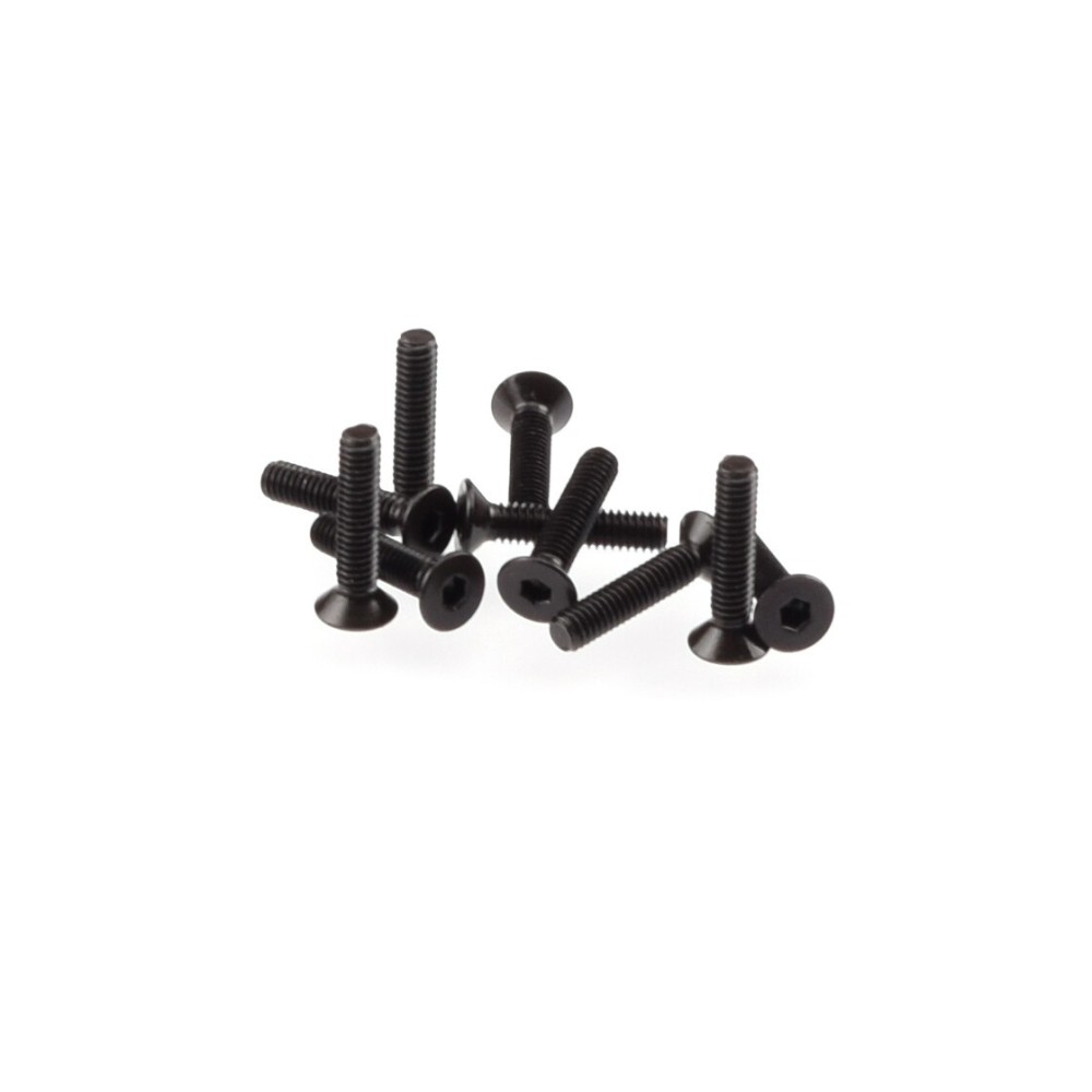 RUDDOG M2.5x12mm Flat Head Screws (10pcs) RP-0535