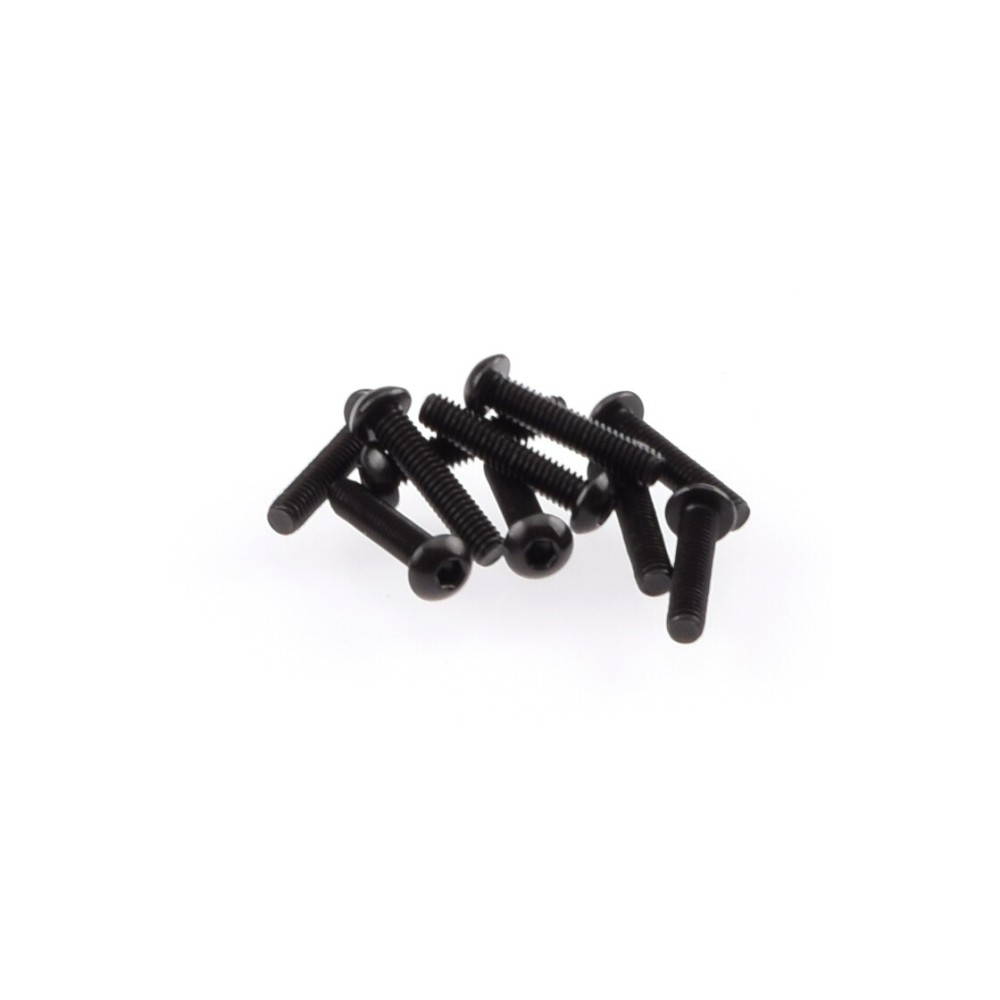 RUDDOG M2.5x12mm Button Head Screws (10pcs) RP-0544 RUDDOG M2.5x12mm Button Head Screws (10pcs) RP-0544