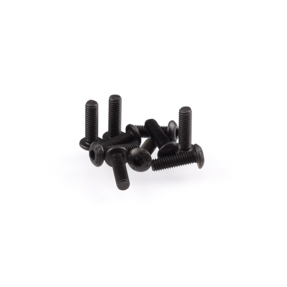 RUDDOG M3x10mm Button Head Screws (10pcs) RP-0560 RUDDOG M3x10mm Button Head Screws (10pcs) RP-0560
