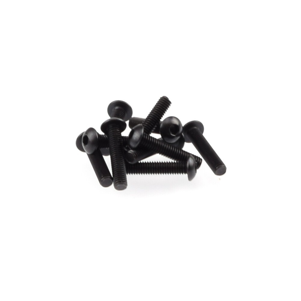 RUDDOG M3x15mm Button Head Screws (10pcs) RP-0563