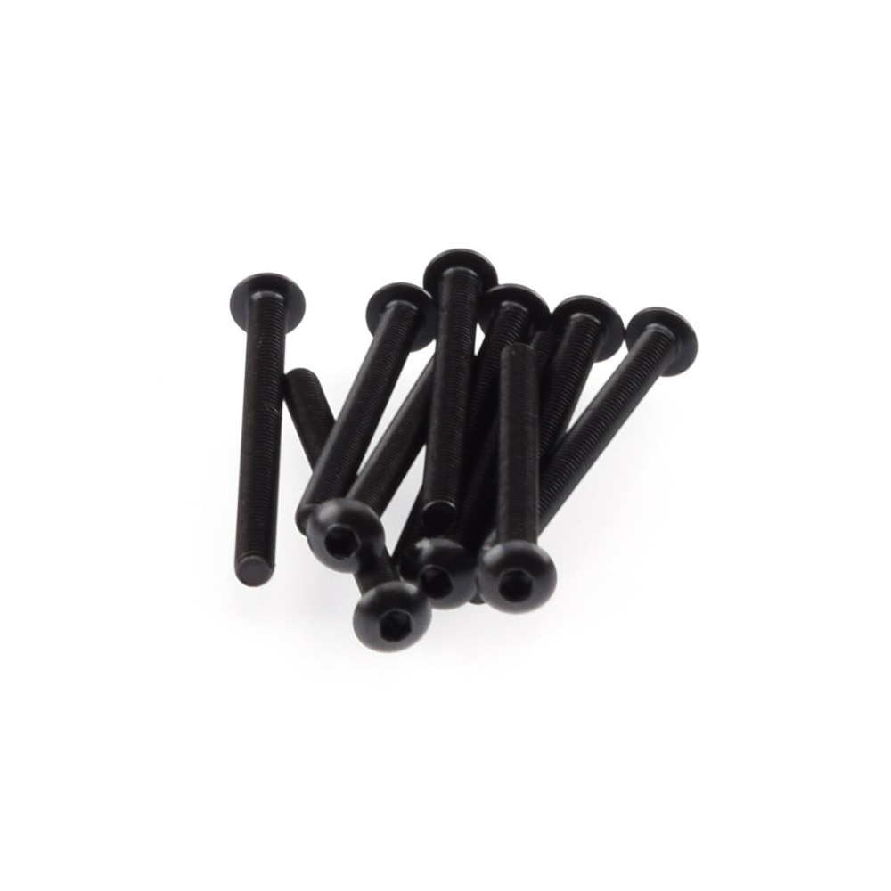 RUDDOG M3x35mm Button Head Screws (10pcs) RP-0568 RUDDOG M3x35mm Button Head Screws (10pcs) RP-0568