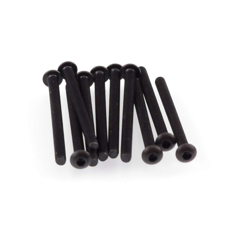 RUDDOG M3x40mm Button Head Screws (10pcs) RP-0569 RUDDOG M3x40mm Button Head Screws (10pcs) RP-0569