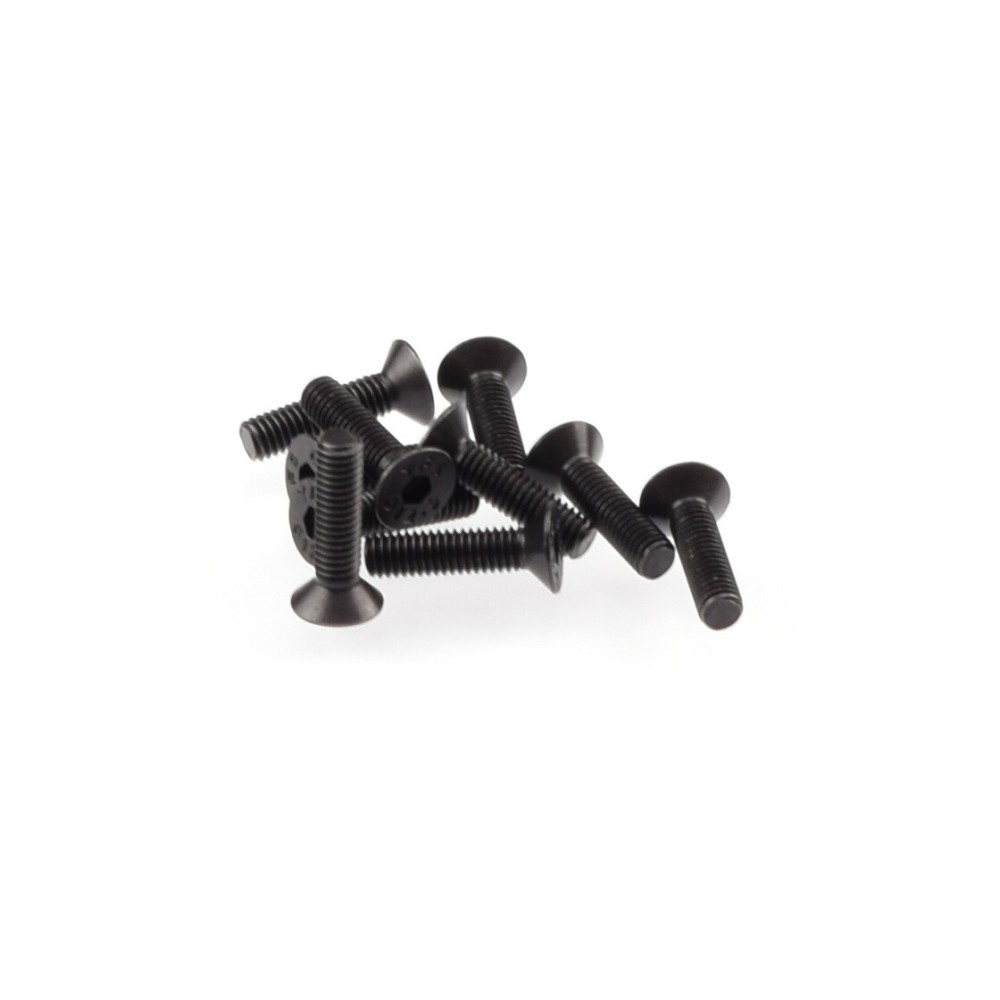 RUDDOG M3x12mm Flat Head Screws (10pcs) RP-0573 RUDDOG M3x12mm Flat Head Screws (10pcs) RP-0573