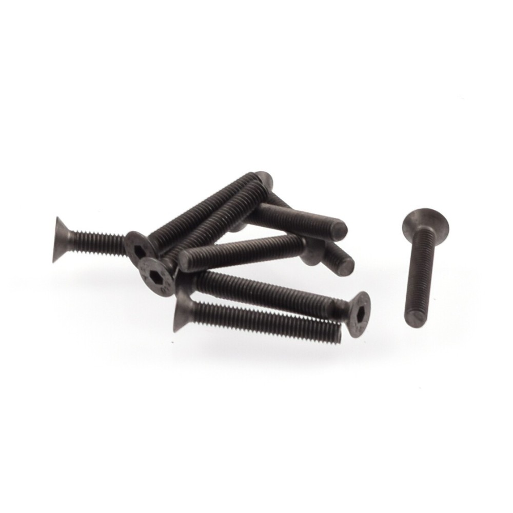 RUDDOG M3x20mm Flat Head Screws (10pcs) RP-0577 RUDDOG M3x20mm Flat Head Screws (10pcs) RP-0577