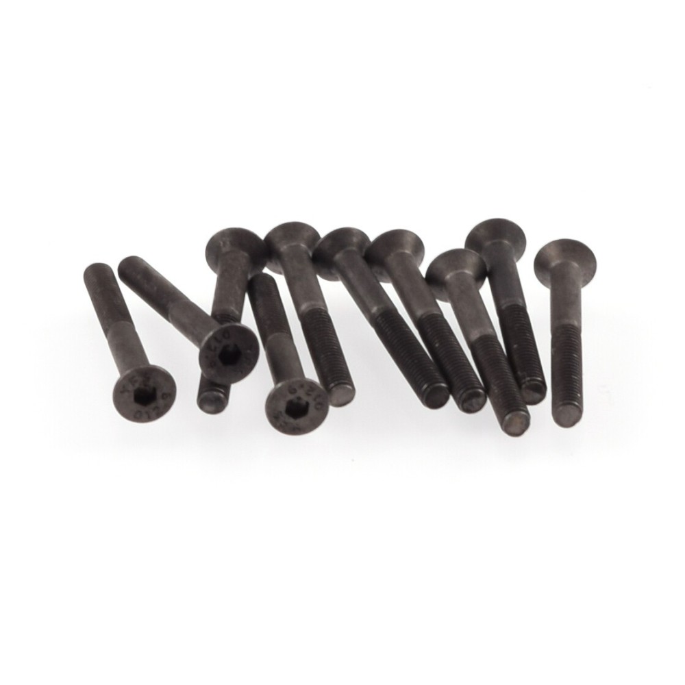 RUDDOG M3x25mm Flat Head Screws (10pcs) RP-0578 RUDDOG M3x25mm Flat Head Screws (10pcs) RP-0578