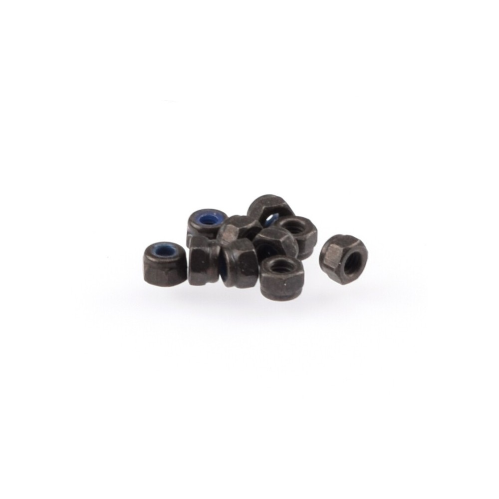 RUDDOG M3 Nylon Lock Nuts (10pcs) RP-0594 RUDDOG M3 Nylon Lock Nuts (10pcs) RP-0594