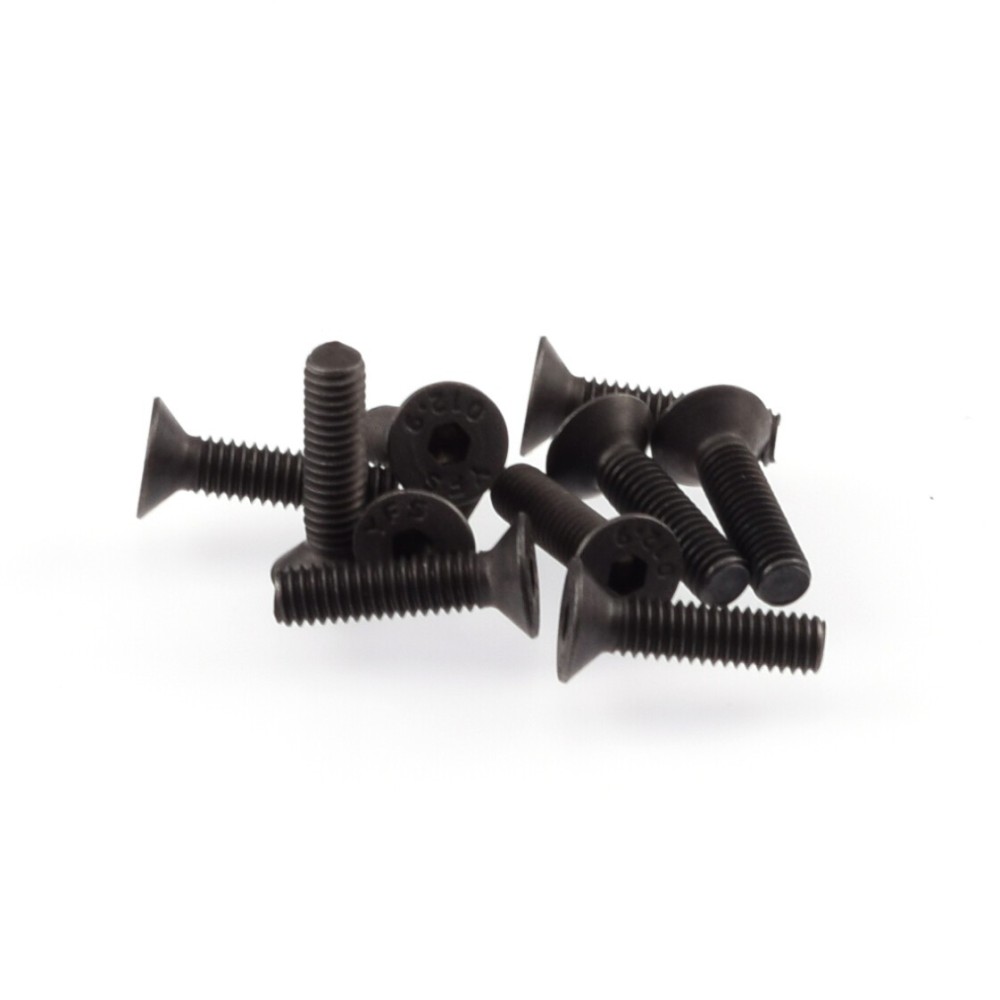 RUDDOG M4x16mm Flat Head Screws (10pcs) RP-0610 RUDDOG M4x16mm Flat Head Screws (10pcs) RP-0610