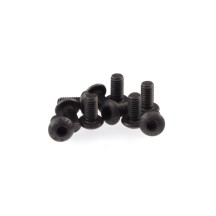 RUDDOG M4x8mm Button Head Screws (10pcs) RP-0611