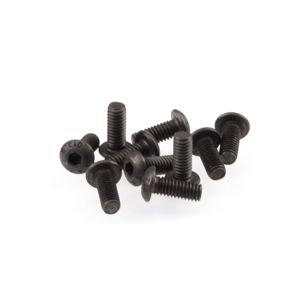 RUDDOG M4x10mm Button Head Screws (10pcs) RP-0612 RUDDOG M4x10mm Button Head Screws (10pcs) RP-0612
