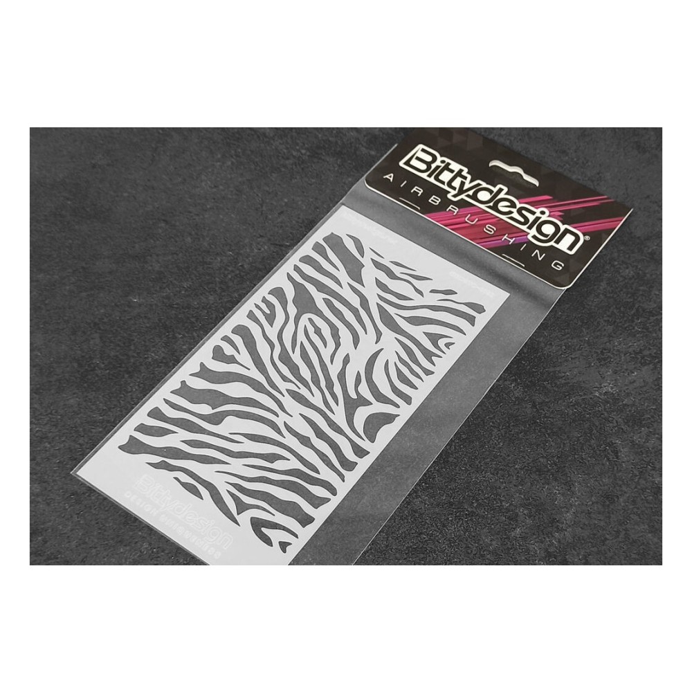 Bittydesign Vinyl Stencil - Zebra BDSTC-016Z Bittydesign Vinyl Stencil - Zebra BDSTC-016Z