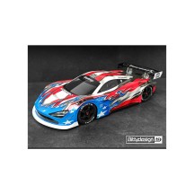 Bittydesign Seven65 1/7 GT body for ARRMA Infraction | Limitless BDGT7-S65