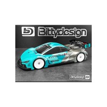 Bittydesign HYPER-HR 1/10 190mm TC clear body - Ultra Lite weight BDTC-HYPHRULT