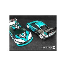 Bittydesign HYPER-HR 1/10 190mm TC clear body - Ultra Lite weight BDTC-HYPHRULT