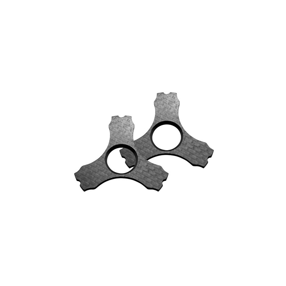 Bloqueos de contrapeso de fibra de carbono 2.2 VWS Axial AX30757 Bloqueos de contrapeso de fibra de carbono 2.2 VWS Axial AX30757