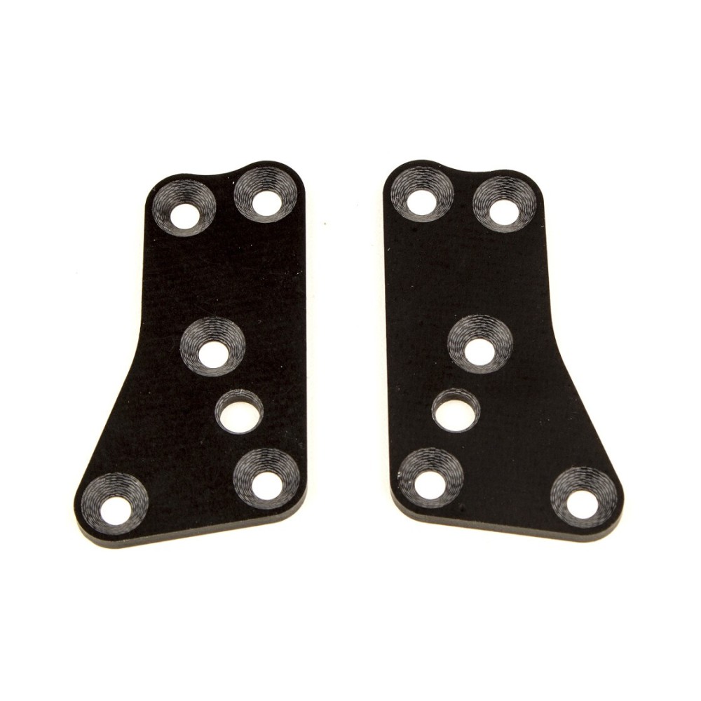 Insertos G10 brazos superiores delanteros RC8B3.2 FT Insertos G10 brazos superiores delanteros RC8B3.2 FT