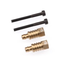 Revolution Design RC8B4 | RC8B3.2 +5mm Aluminium Rear Shock Mount Set RDRP0527-RE