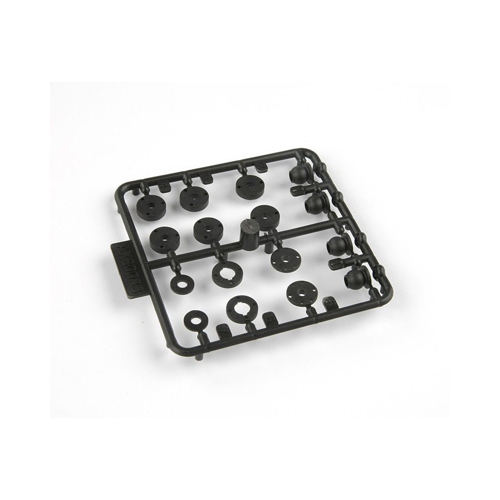 Árbol de piezas amortiguador 10 mm Axial AX80033 Árbol de piezas amortiguador 10 mm Axial AX80033