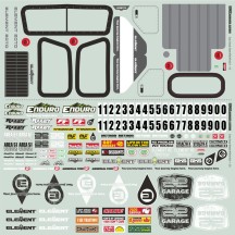 Element RC Enduro Ecto Decal Sheet AE42163