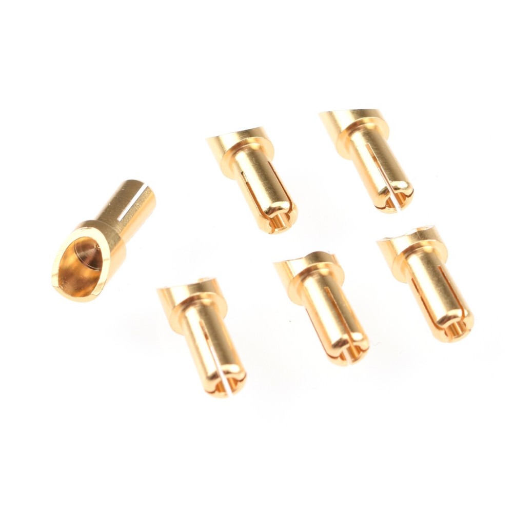 RUDDOG 3.5mm Gold Plug Male (6pcs) RP-0431 RUDDOG 3.5mm Gold Plug Male (6pcs) RP-0431
