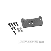 JConcepts F2 truggy body mount adaptor, carbon fiber RC8T3 JCO2951